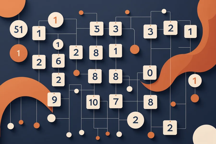 Abstract concept representing automated rent payment flow and reminder notifications
