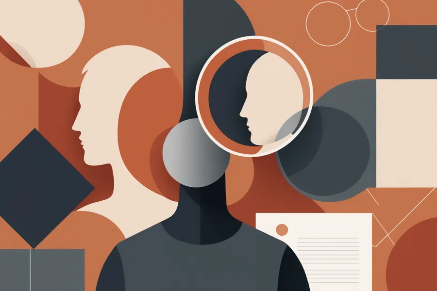 Abstract concept of identity verification and document review for tenant screening